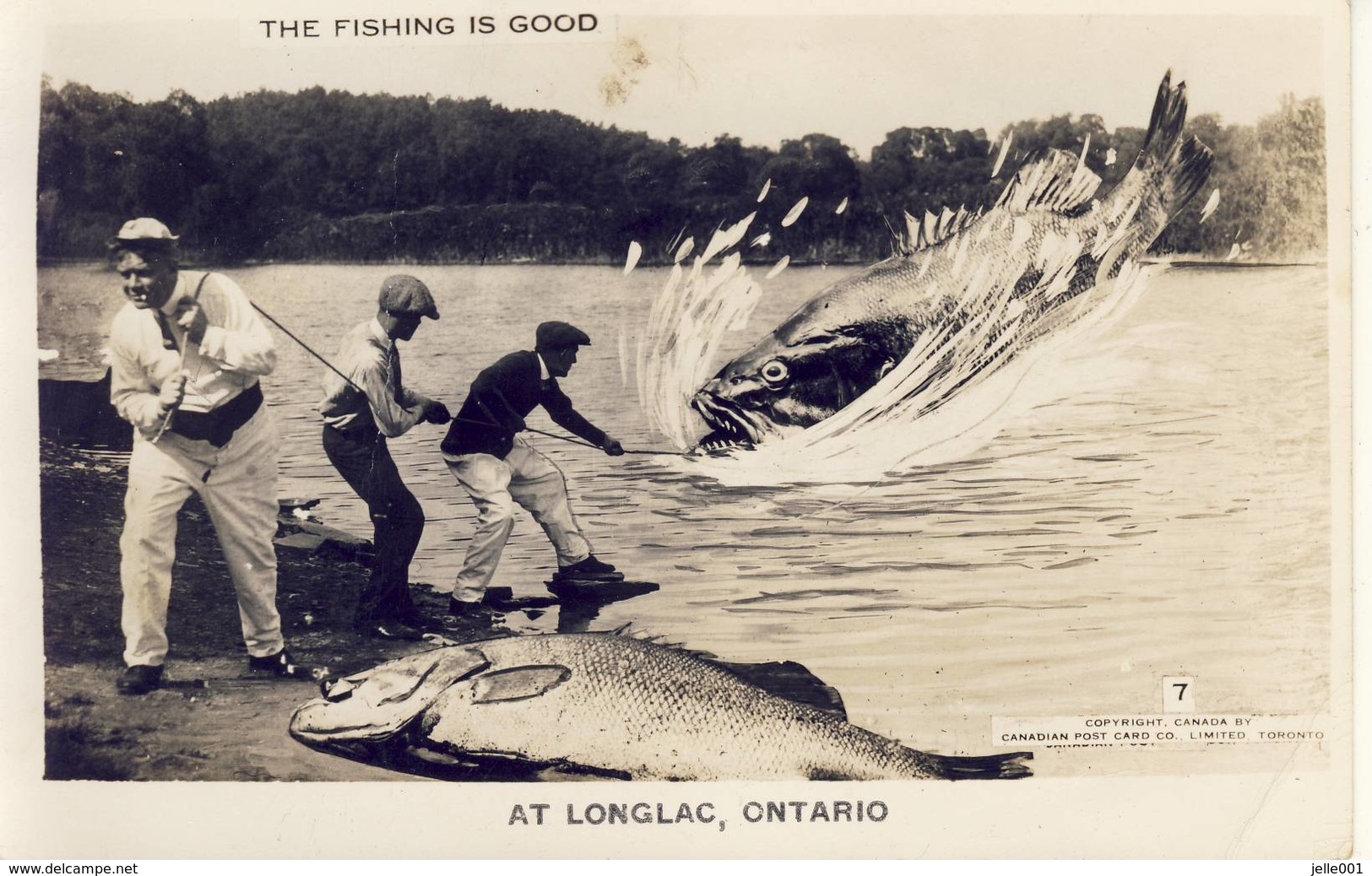 Longlac Ontario The Fishing Is Good - Autres & Non Classés