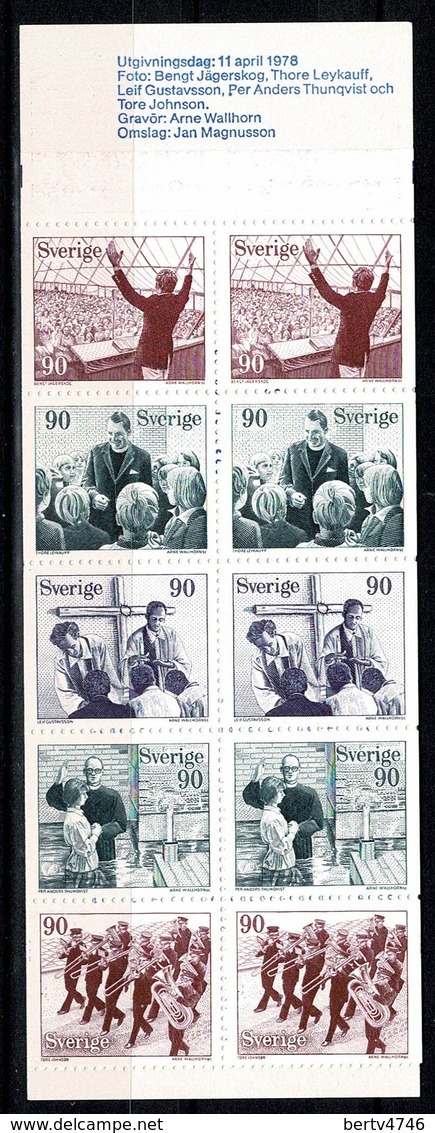 Sverige 1978  Yv  C999** Boekje/carnet 999** Complete Booklet - 1951-80