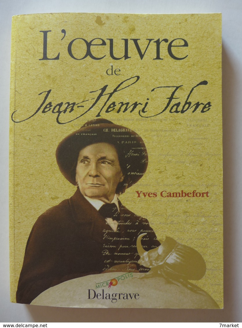 Yves Cambefort - L'oeuvre De Jean Henri Fabre  /  1999 - éd. Delagrave - Provence - Alpes-du-Sud