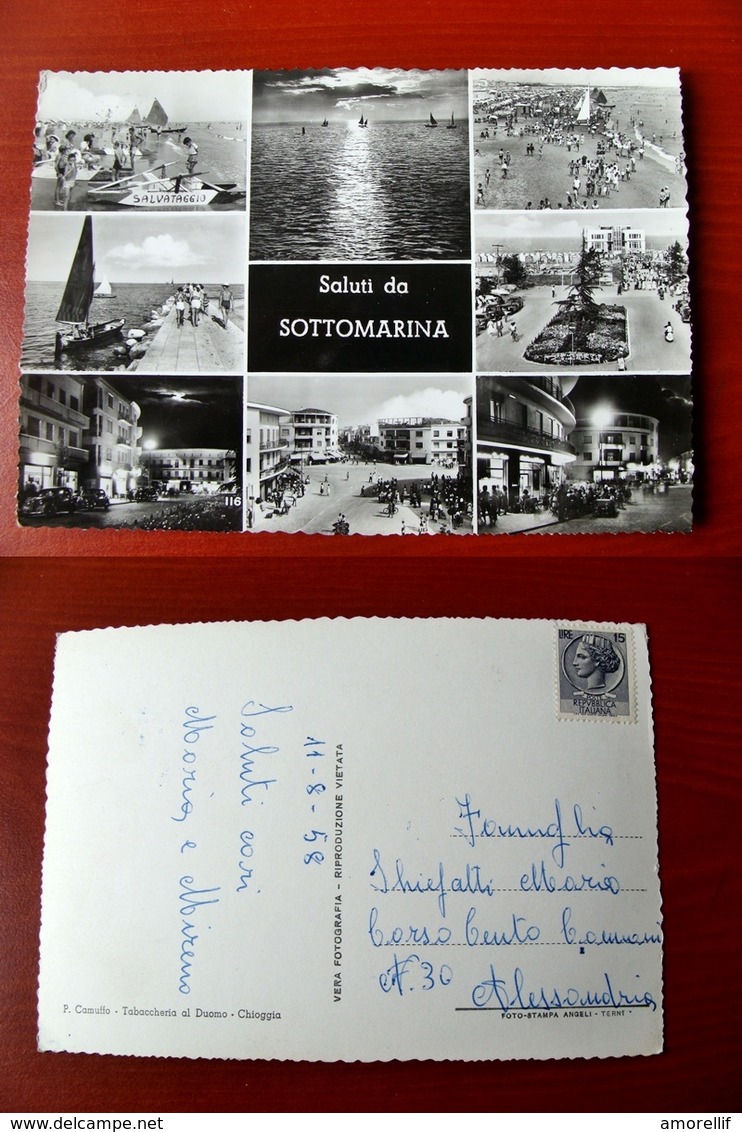 (FG.W47) Saluti Da SOTTOMARINA - VEDUTE VEDUTINE (VENEZIA, CHIOGGIA) - Chioggia