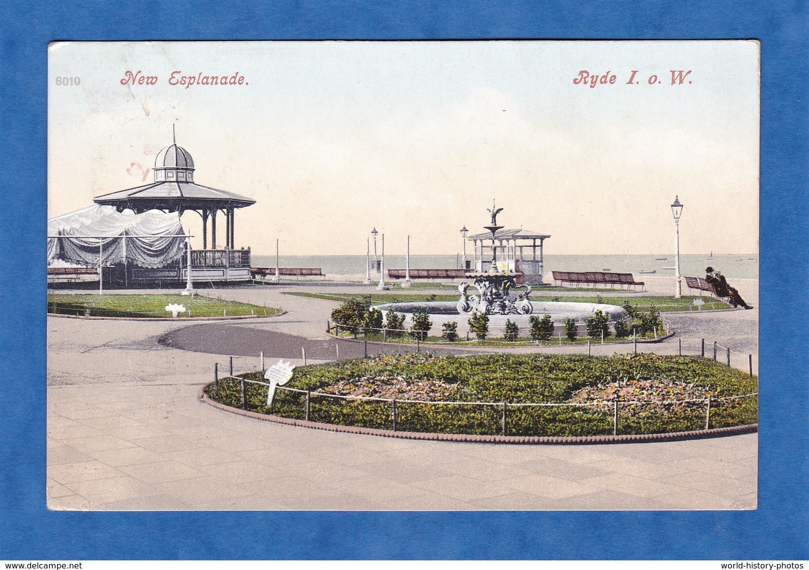 CPA Colorisée - RYDE ( ISLE Of WIGHT ) - New Esplanade - 1907 - England Great Britain - Autres & Non Classés