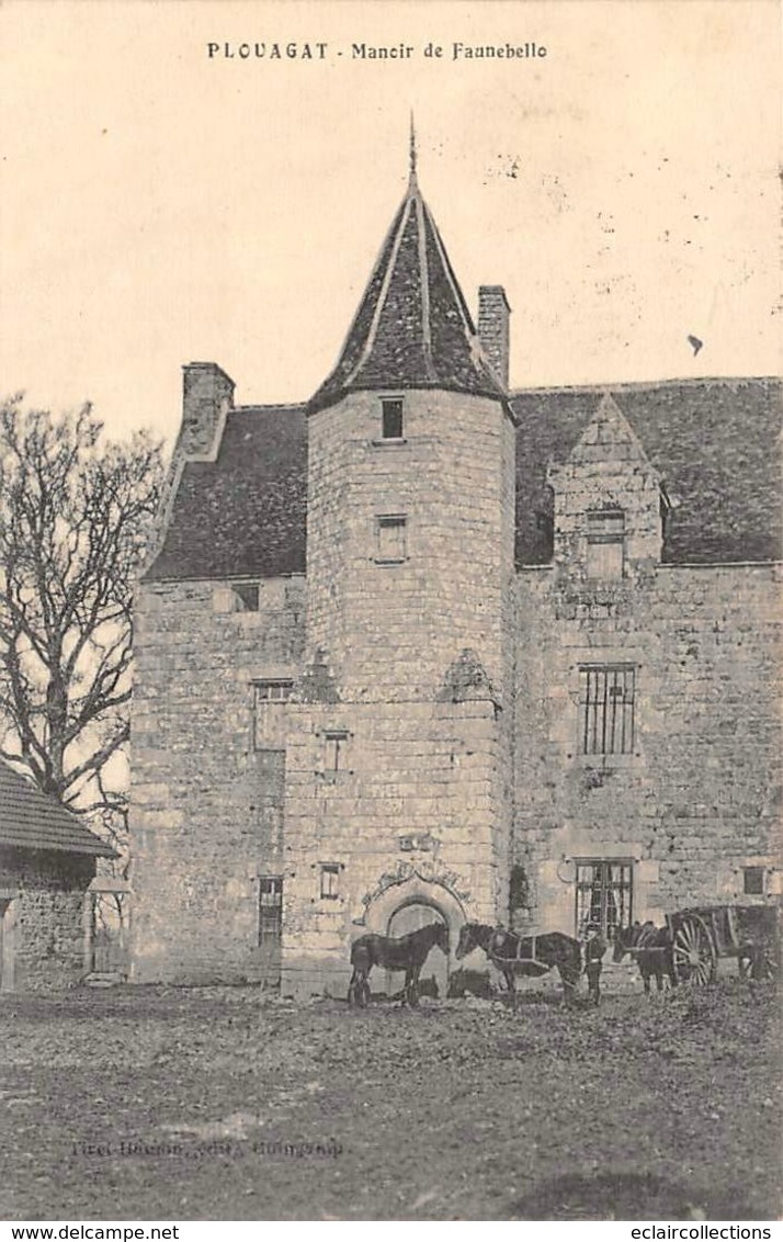 Plouagat     22          Manoir De Faunebello        (voir Scan) - Andere & Zonder Classificatie