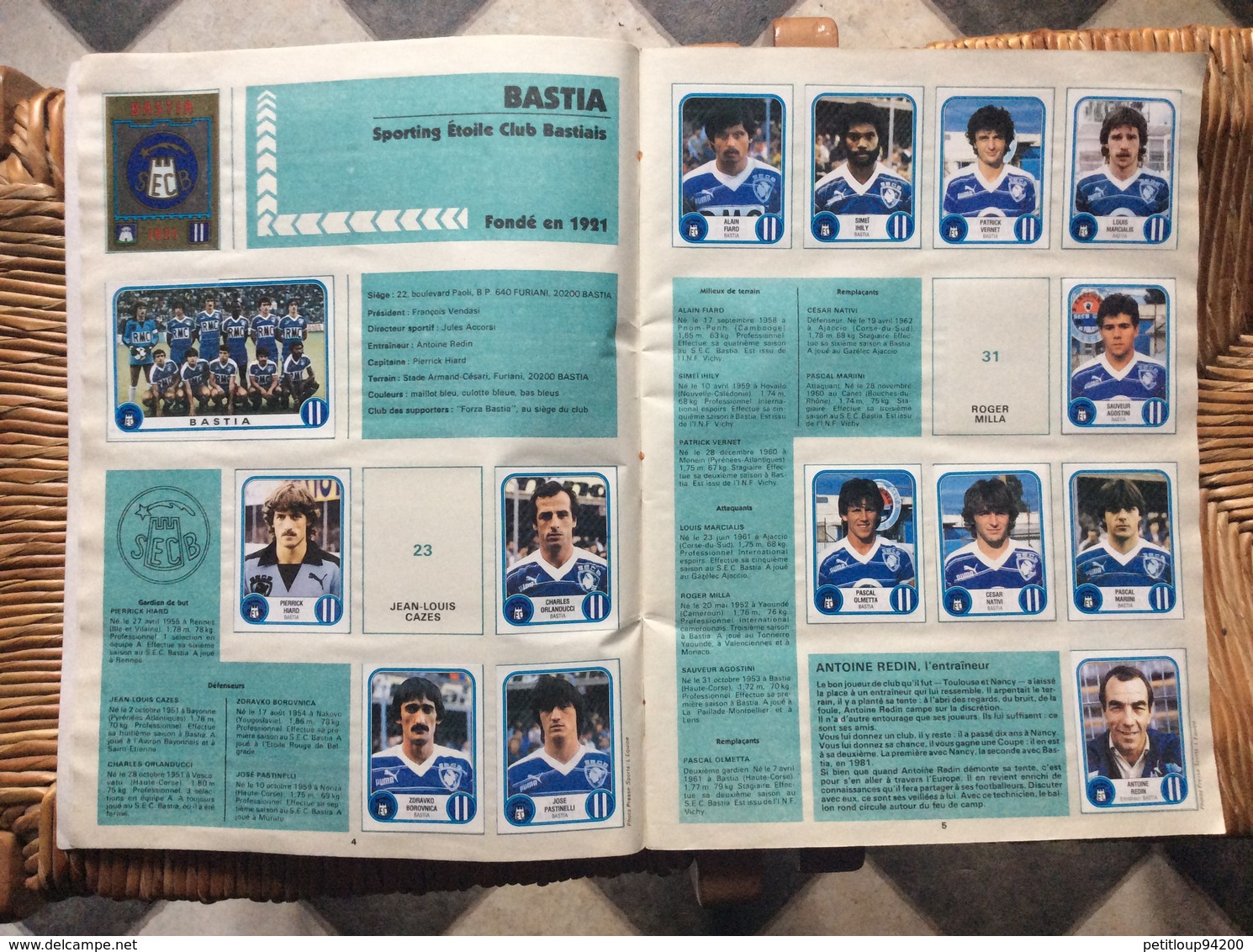 ALBUM PANINI FOOTBALL 83  Division 1 Division 2 - Edizione Italiana