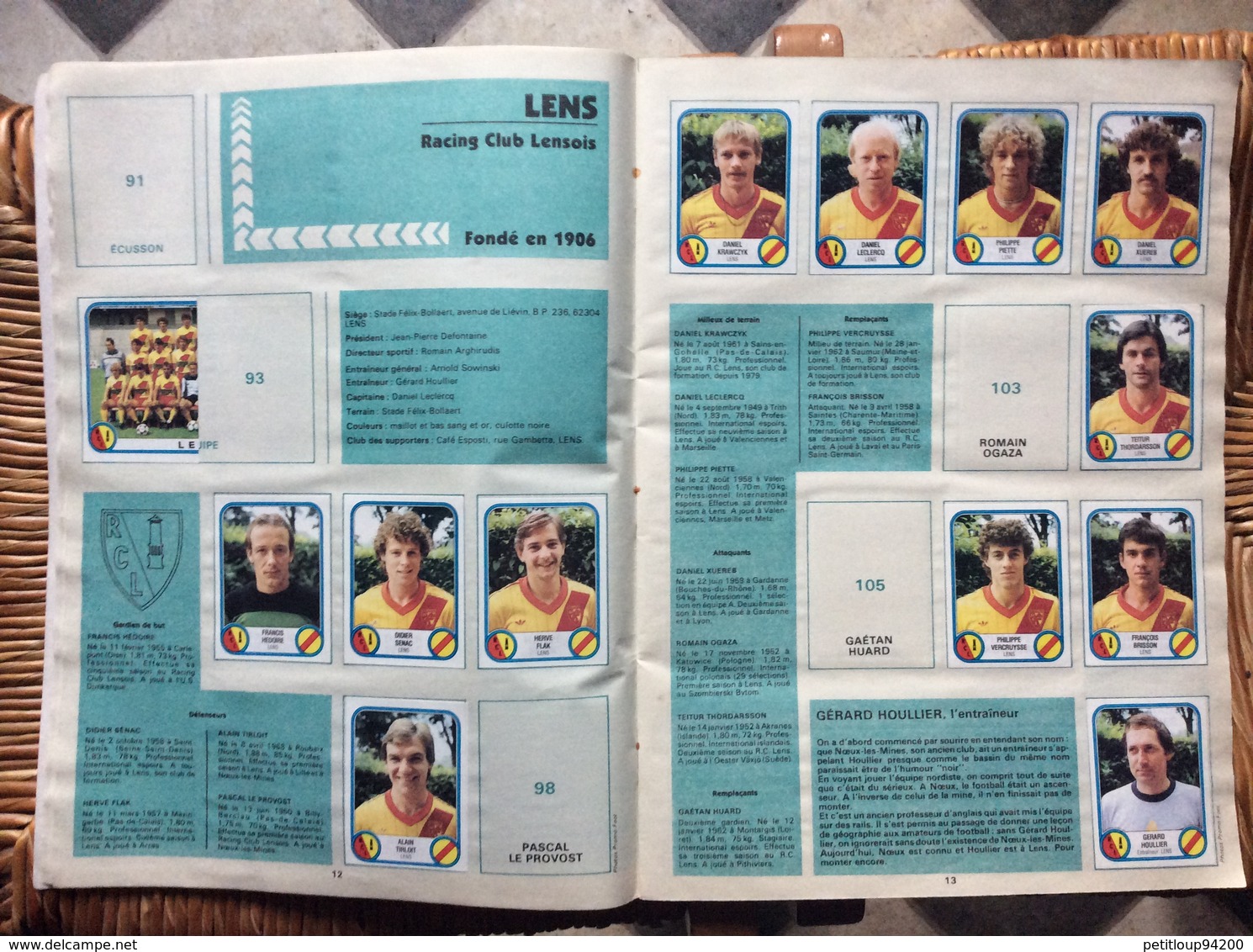 ALBUM PANINI FOOTBALL 83  Division 1 Division 2