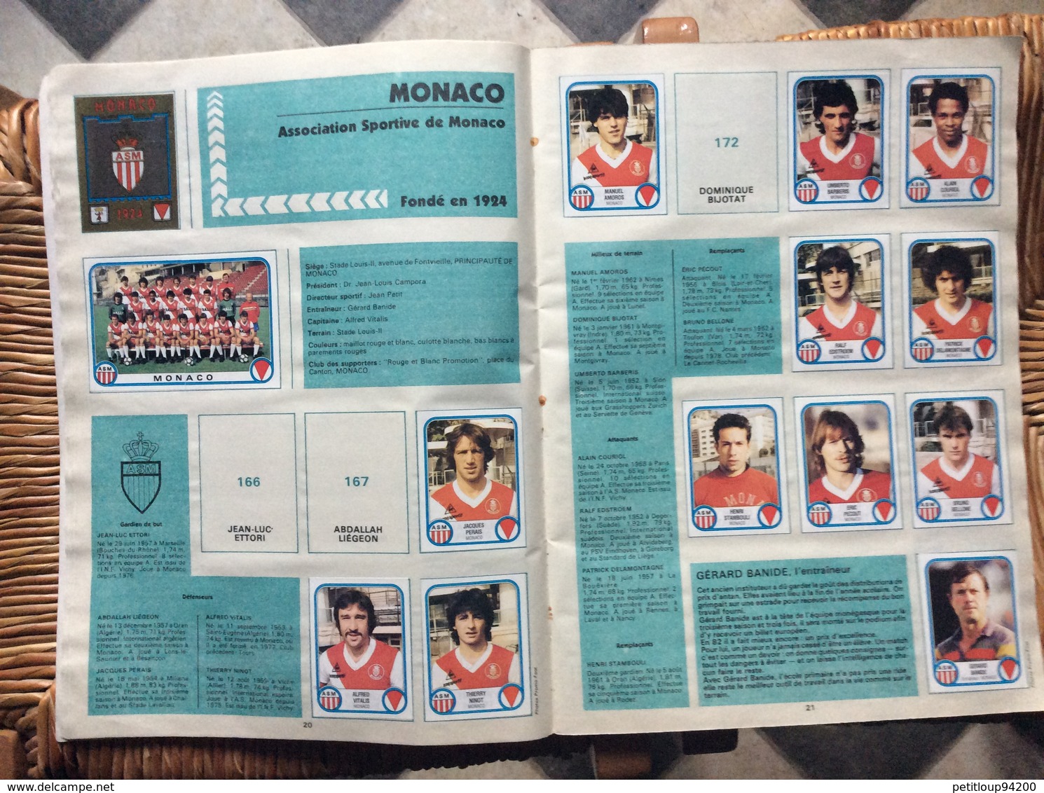 ALBUM PANINI FOOTBALL 83  Division 1 Division 2