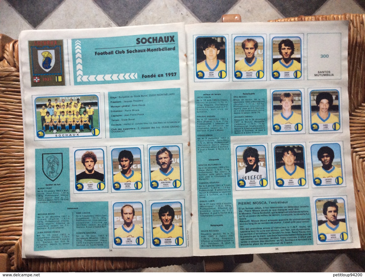 ALBUM PANINI FOOTBALL 83  Division 1 Division 2