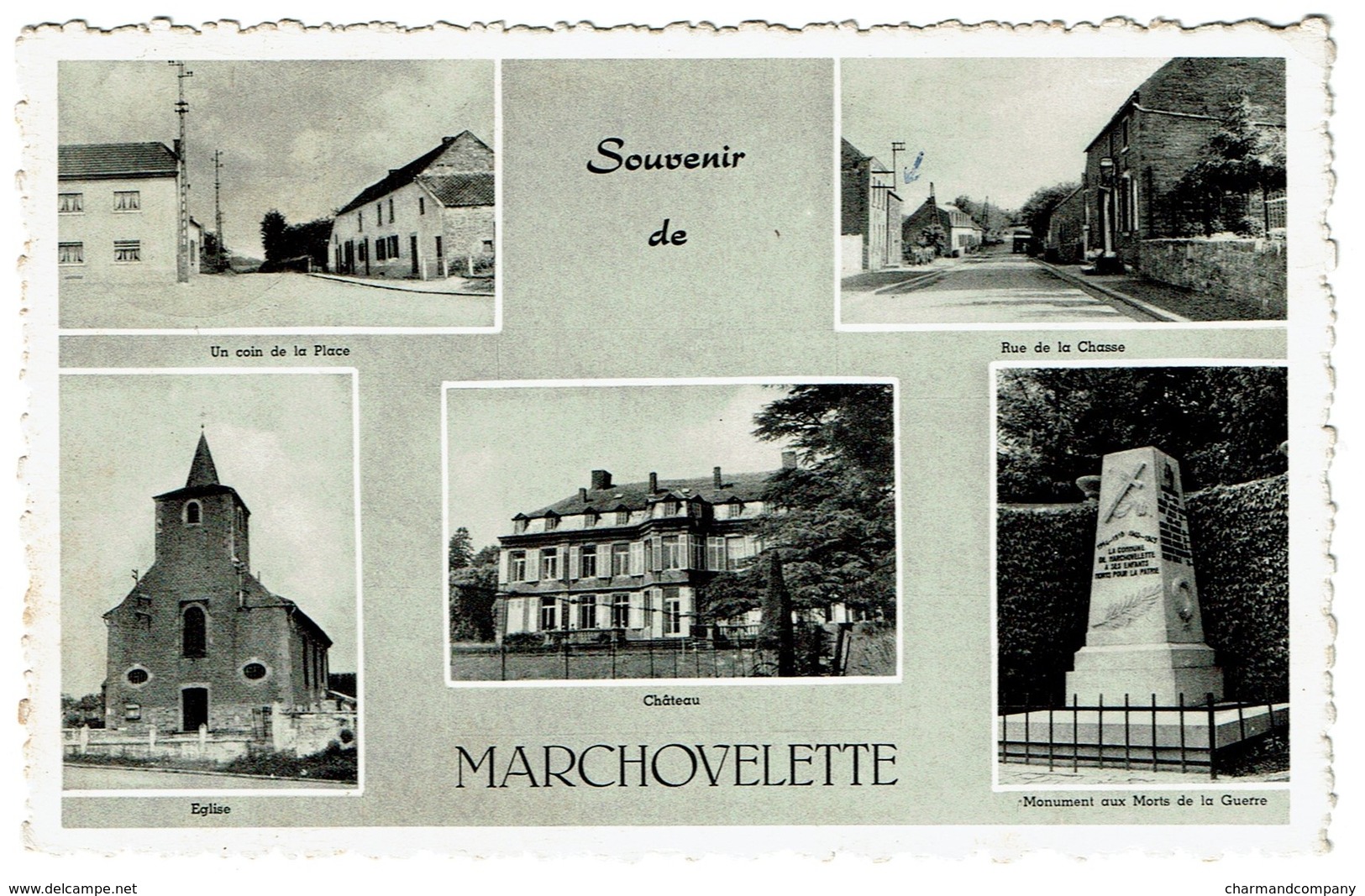 Souvenir De Marchovelette - Multi-vues - Circulée - Edit. Magasin Exella - 2 Scans - Fernelmont