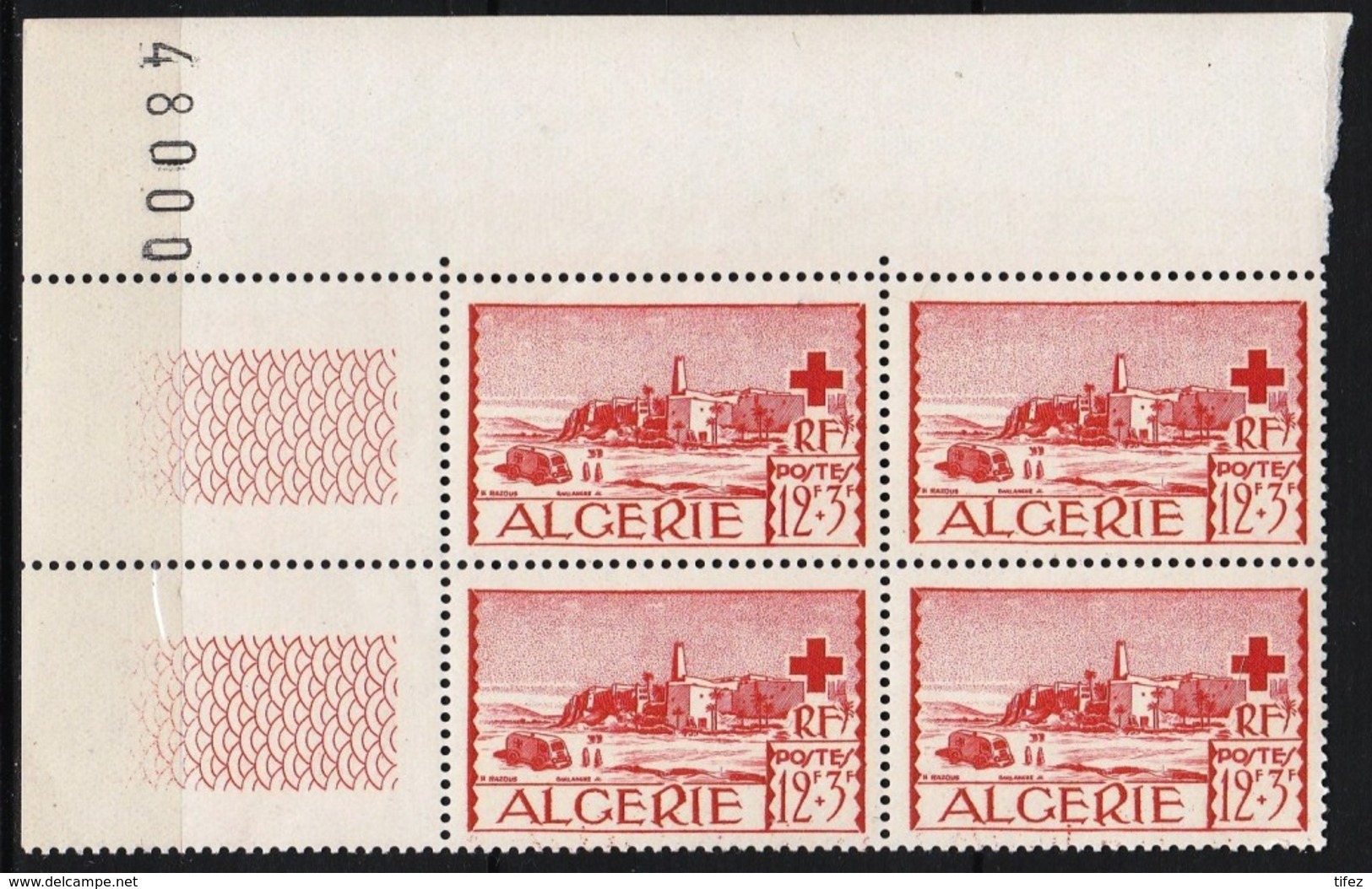 Année 1952-N°301 Neufs**MNH : Au Profit Des Oeuvres De La Croix-Rouge  - Bloc De 4  (g2) - Neufs