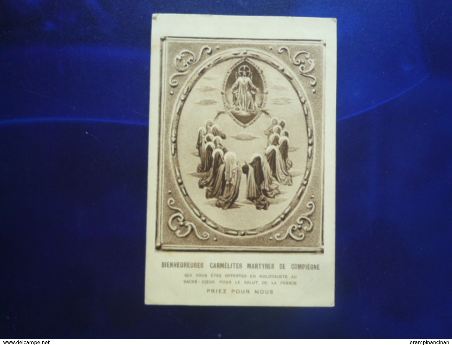 1927 BIEN HEUREUSES CARMELITES MARTYRES DE COMPIEGNE PRIEZ POUR NOUS BON ETAT - Autres & Non Classés