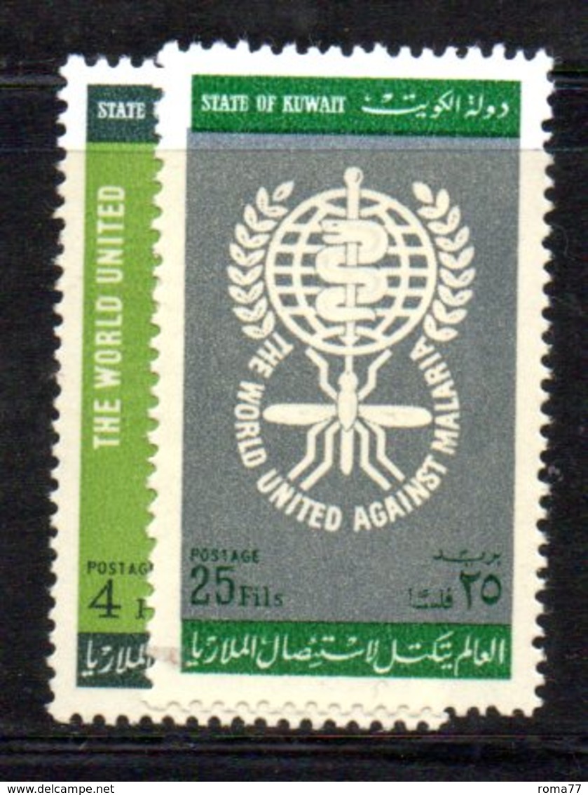 APR1590 - KUWAIT 1962 , Yvert N. 171/172  **  MNH Fame - Kuwait