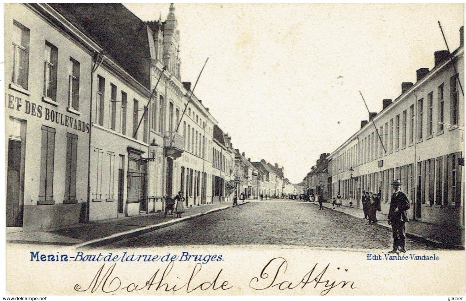 MENIN - Bout De La Rue De Bruges - Menen