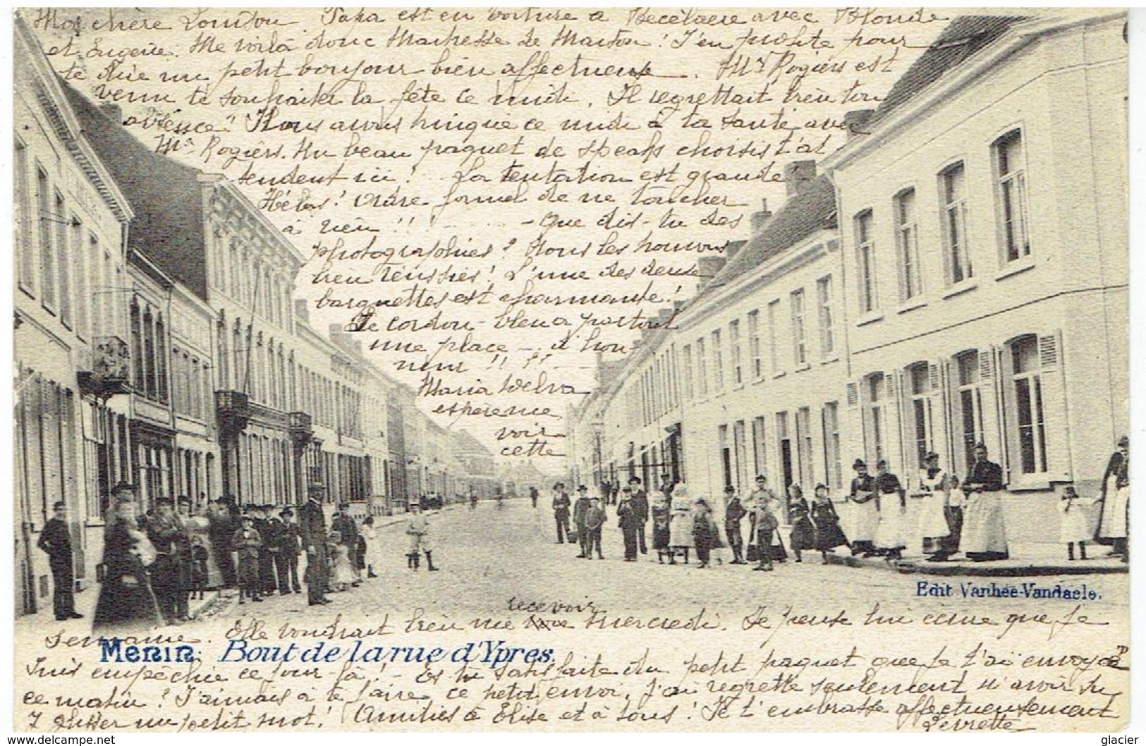 MENIN - Bout De La Rue D' Ypres - Menen