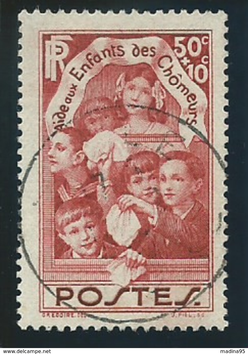 FRANCE: Obl., N° YT 312, Rouge-brique, TB - Gebraucht