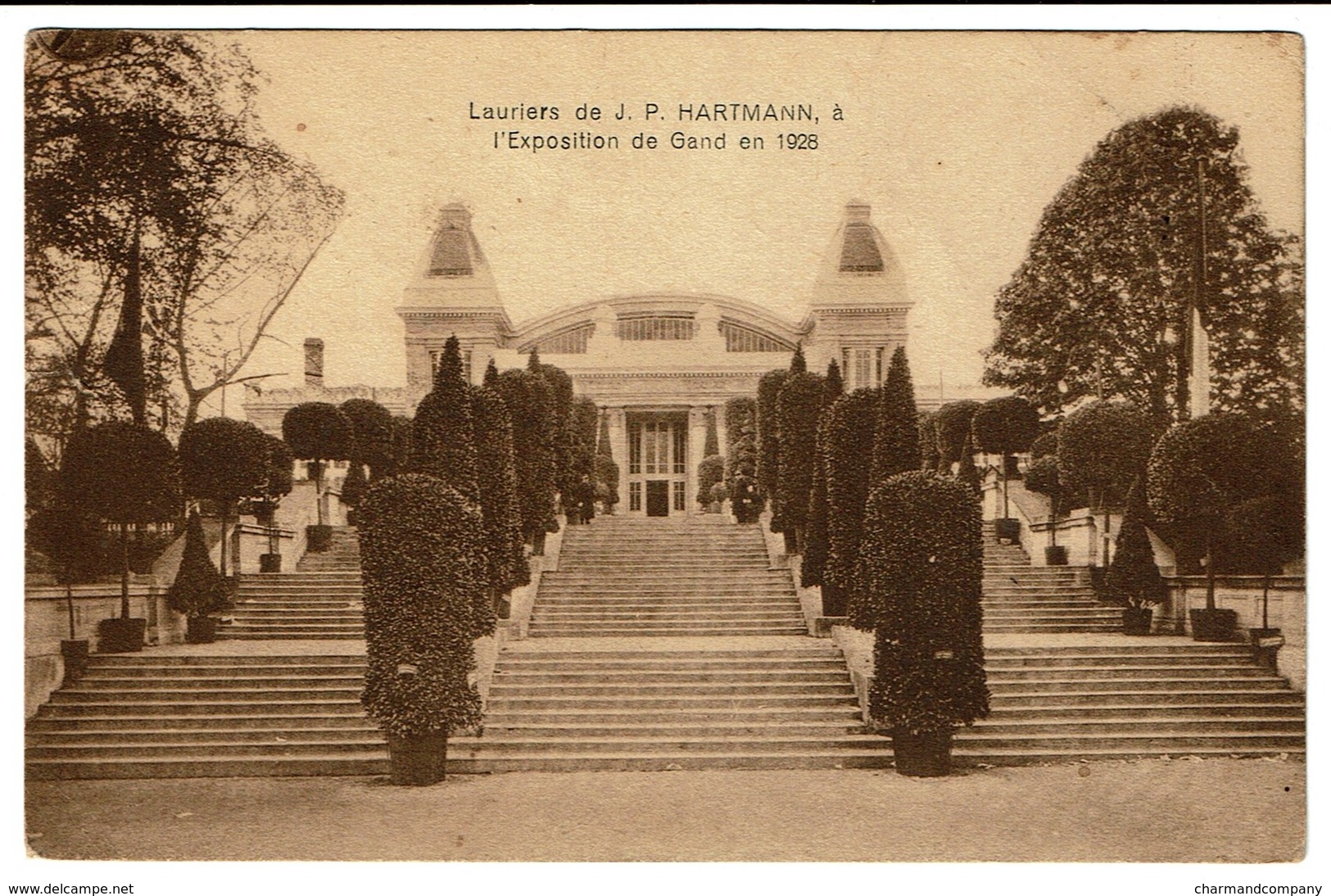 Lauriers De J.P. Hartmann à L'exposition De Gand En 1928 - écrite - 2 Scans - Gent