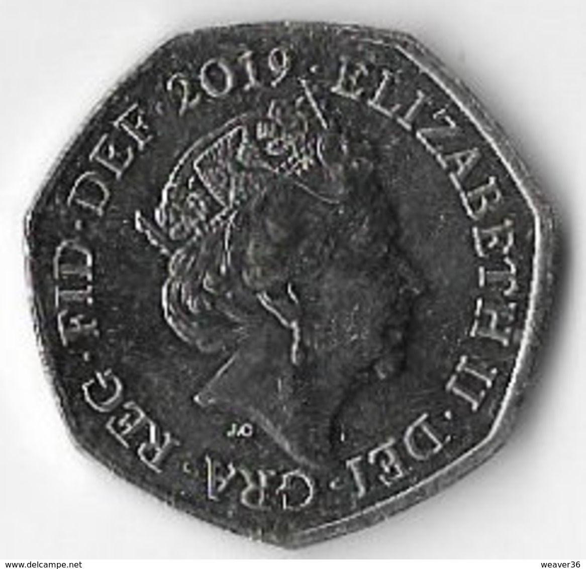 United Kingdom 2019 50p [C158/1D] - 50 Pence