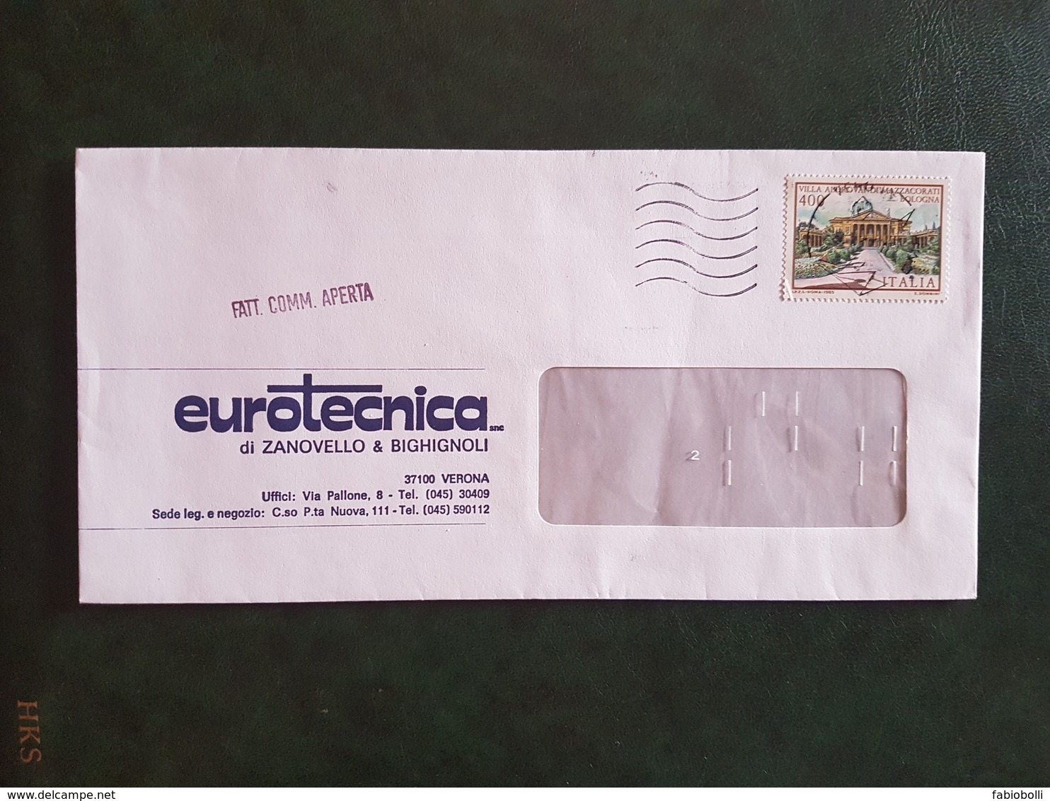 41498 STORIA POSTALE ITALIA 1986 - 1981-90: Storia Postale