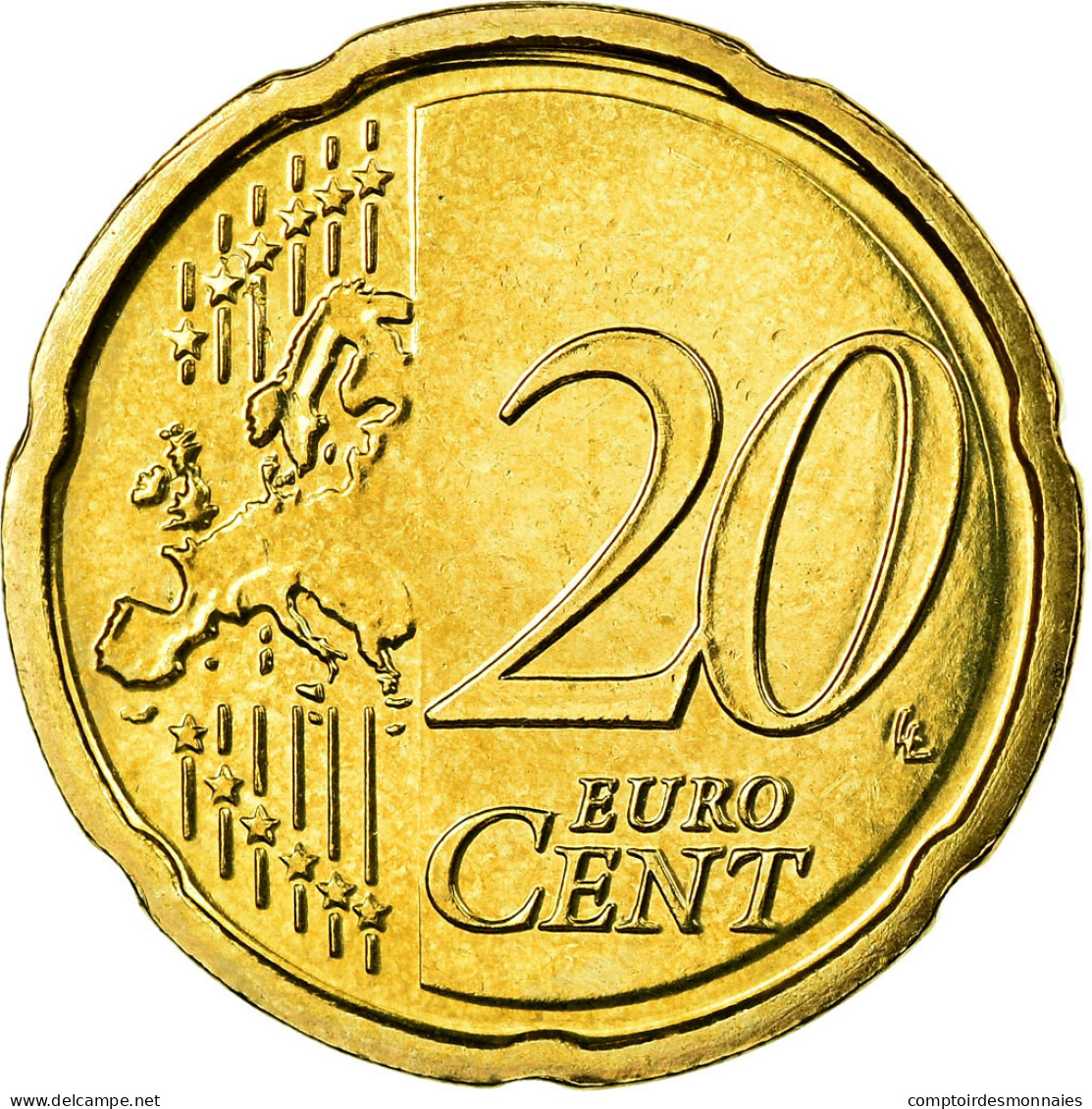 Belgique, 20 Euro Cent, 2007, SUP, Laiton, KM:243 - Belgique