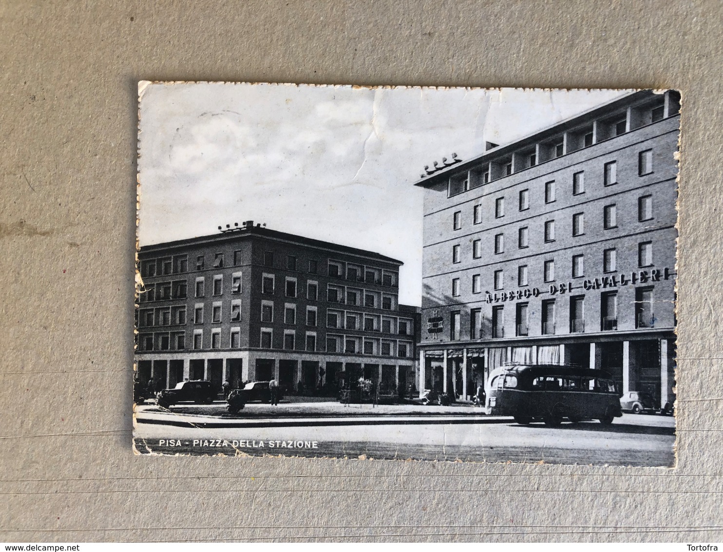 PISA PIAZZA DELLA STAZIONE  1951 - Pisa