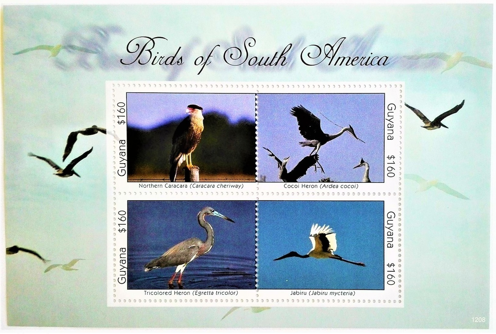 Guyana 2012**Mi.8270-73 Birds ,  MNH [12207] - Sonstige & Ohne Zuordnung