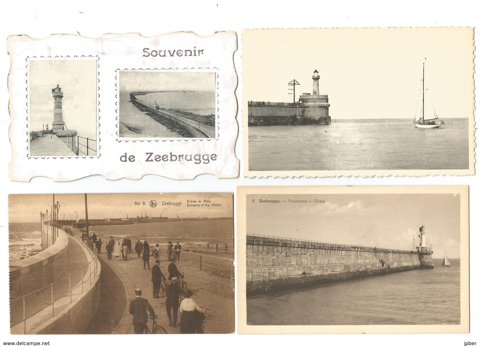 (G256) ZEEBRUGGE - Port, Rade, Môle, Bateaux, Yachts, Chalutiers, ..... - Zeebrugge