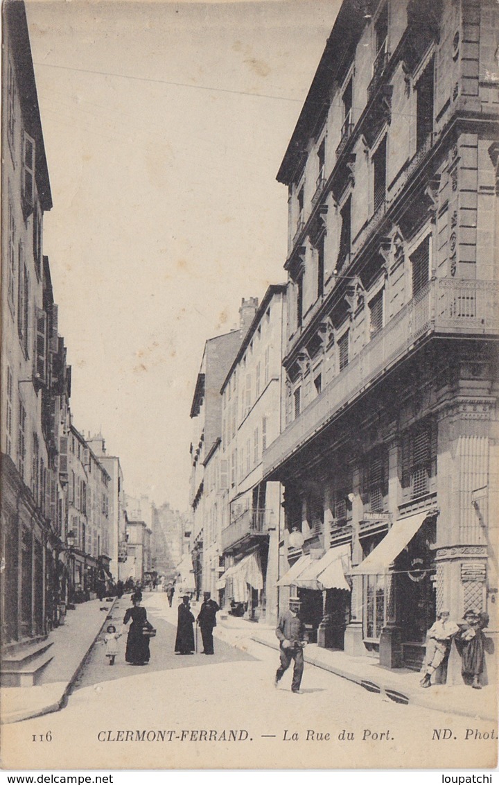 CLERMONT FERRAND La Rue Du Port - Clermont Ferrand