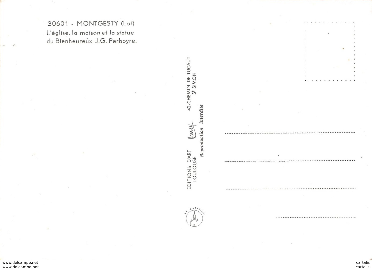 46-MONTGESTY-N°409-B/0139 - Autres & Non Classés