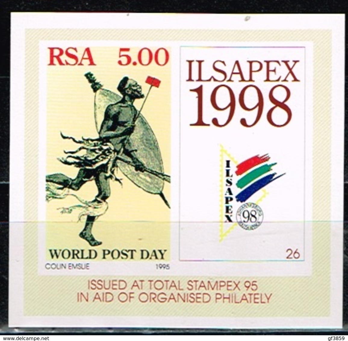 AFRIQUE DU SUD/SOUTH AFRICA/Neufs **/MNH**/1995 - Expo Philatelique STAMPEX 95 - Blocks & Sheetlets