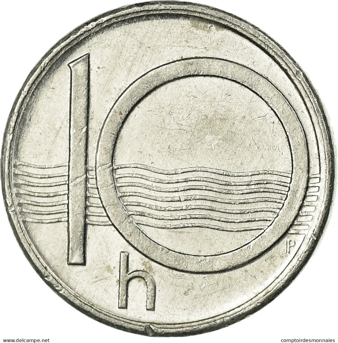 Monnaie, République Tchèque, 10 Haleru, 1993, TTB, Aluminium, KM:6 - Tchécoslovaquie