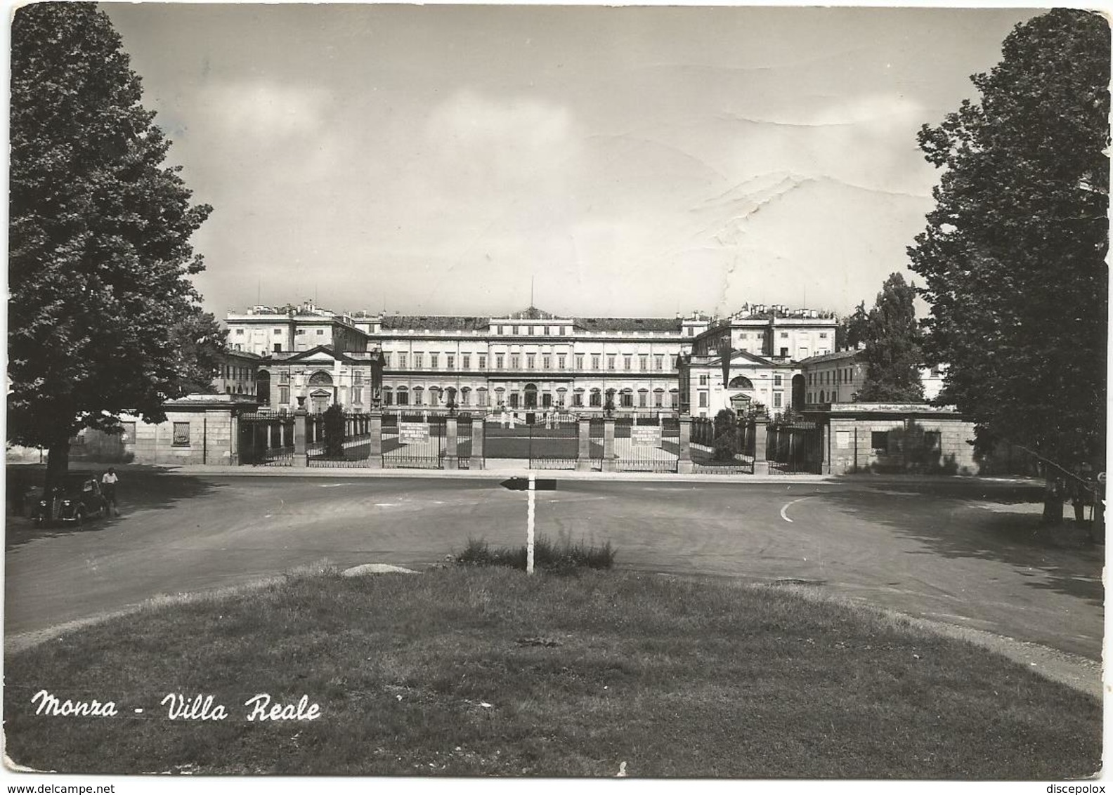 W3620 Monza - Villa Reale / Viaggiata 1955 - Monza