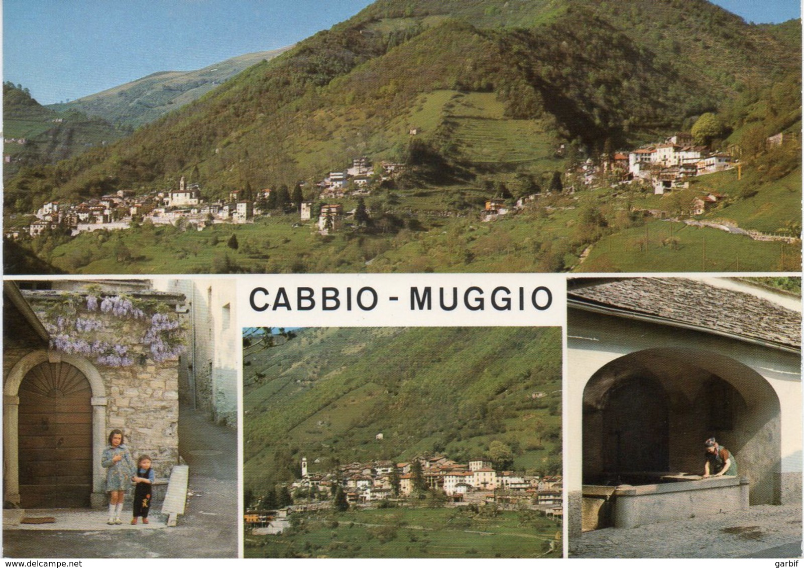 Svizzera - Canton Ticino - Cabbio - Muggio -  Fg - Muggio