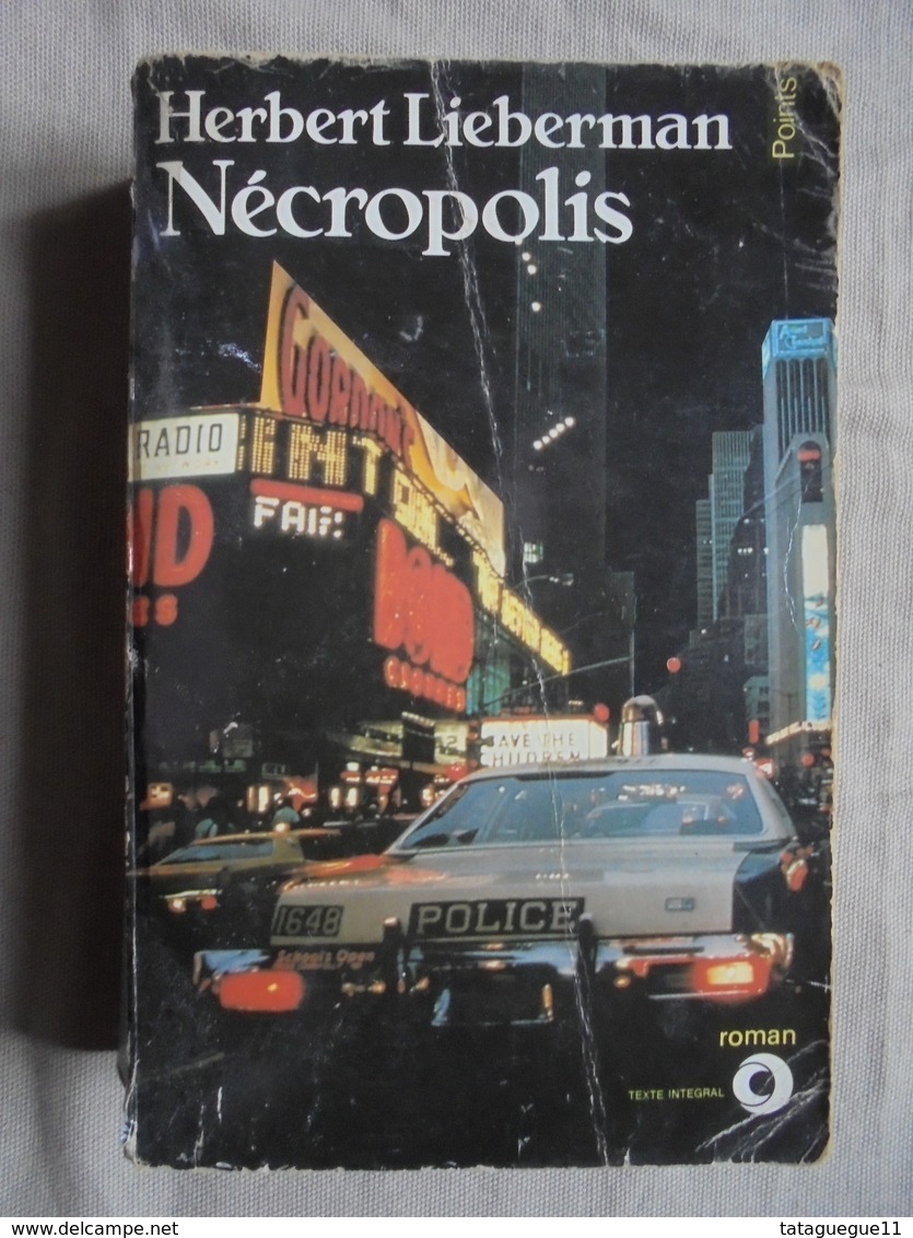 Vintage - Livre Nécropolis Par Herbert Lieberman Ed. Du Seuil 1977 - Autres & Non Classés