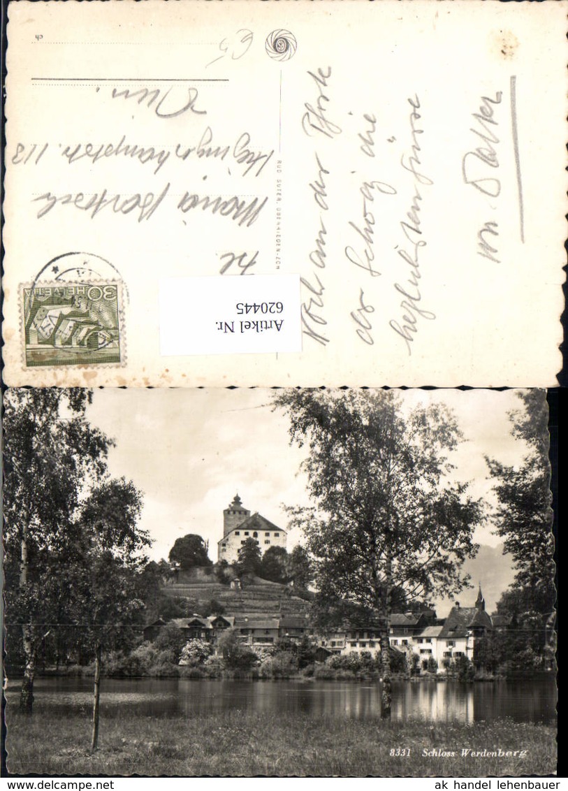 620445,Foto Ak Werdenberg Schloss Werdenberg - Berg