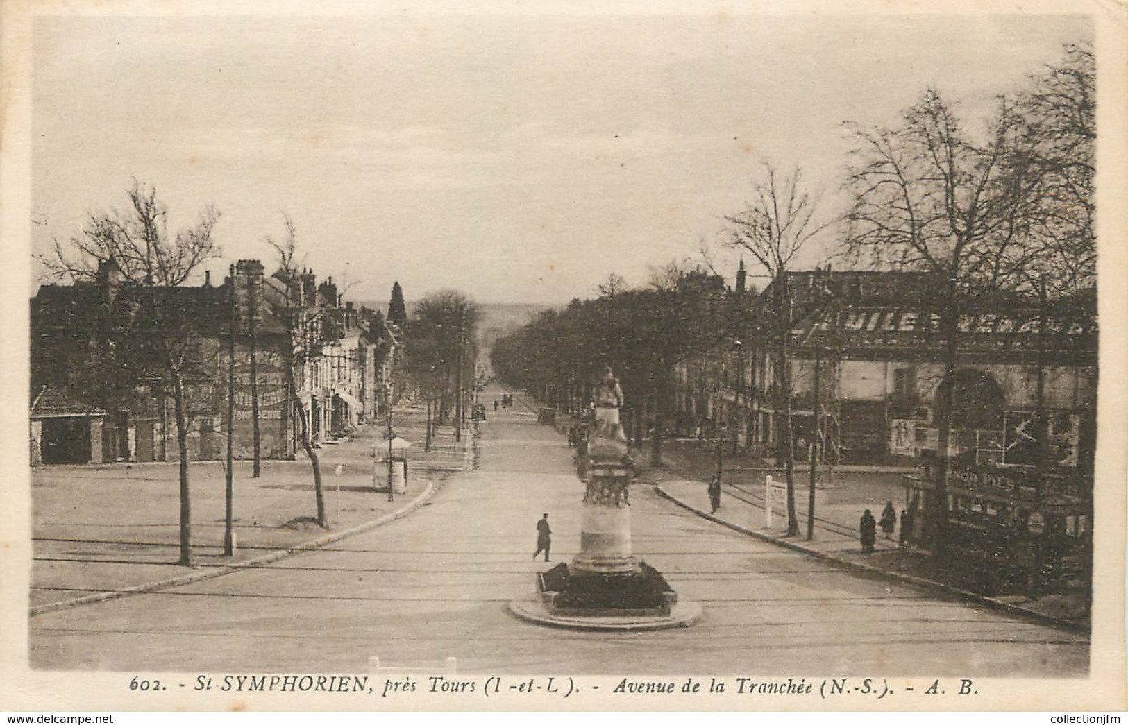 / CPA FRANCE 37 "Saint Symphorien Près Tours, Av De La Tranchée" - Other & Unclassified