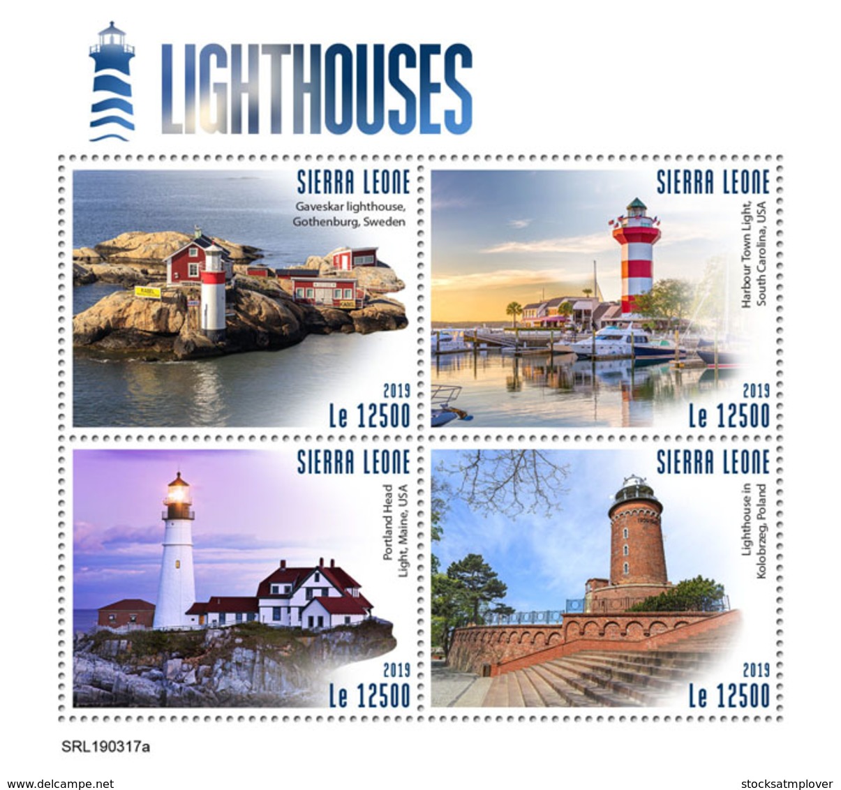 Sierra Leone 2019 Lighthouses  S201903 - Sierra Leone (1961-...)