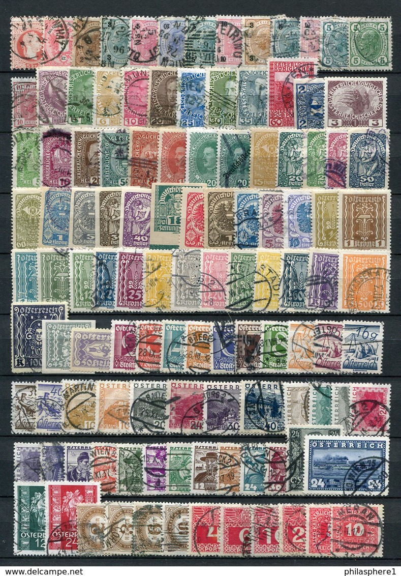 Österreich Kleine Sammlung / Lot               (3390) - Collections