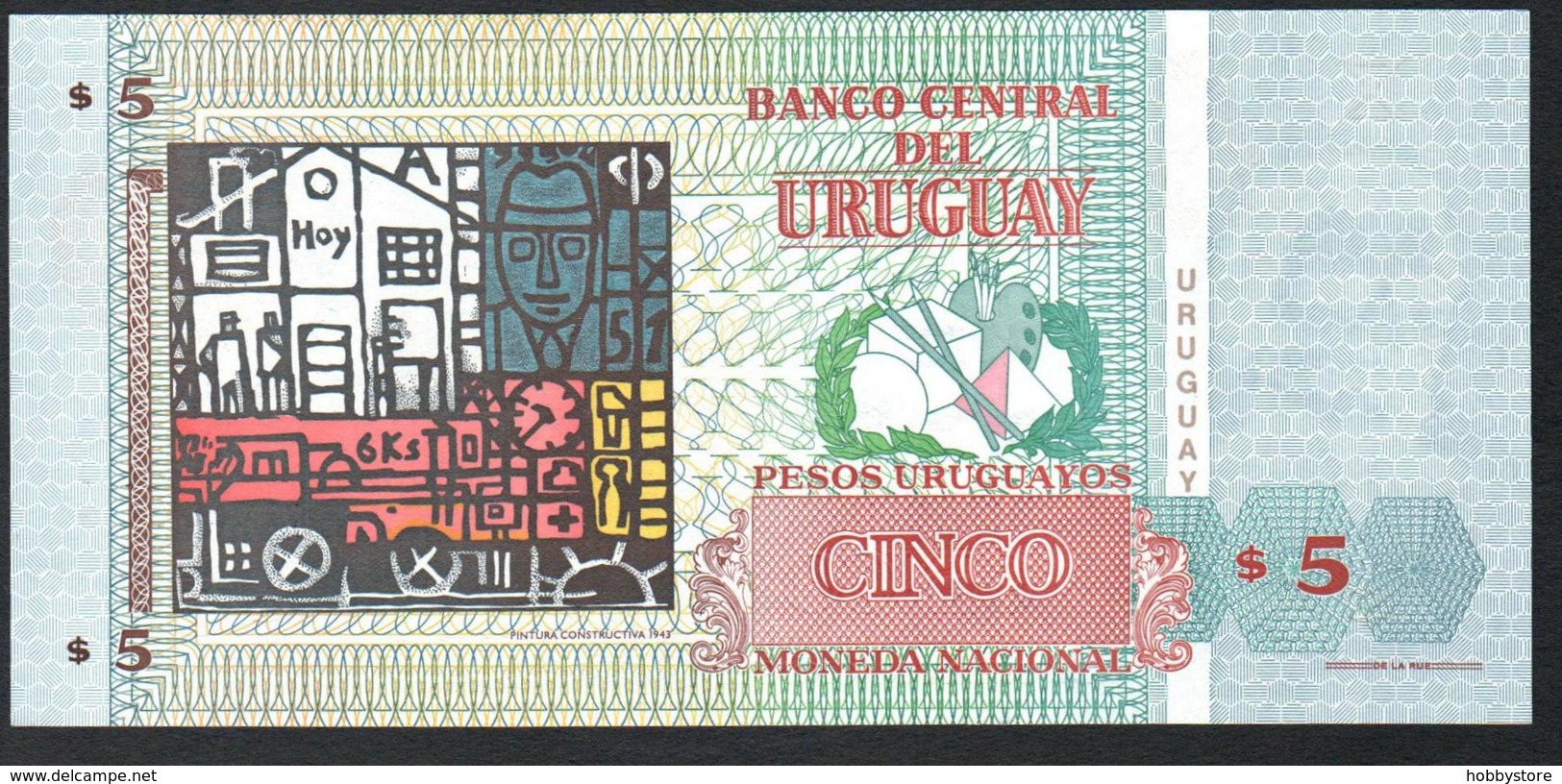 Uruguay 5 Pesos 1998 UNC - Uruguay