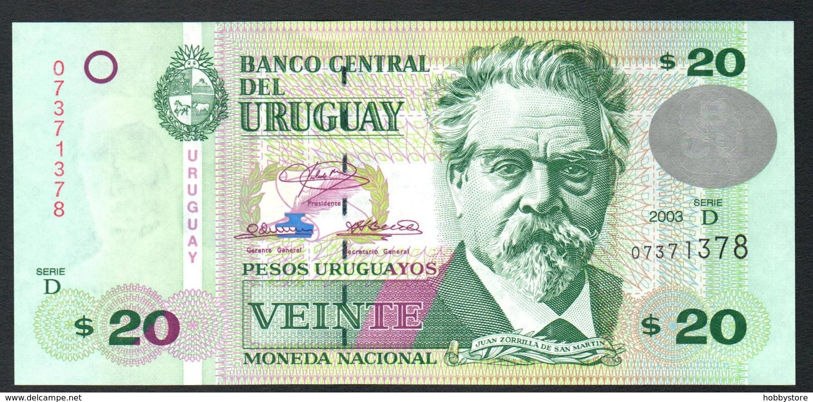 Uruguay 20 Pesos 2003 UNC - Uruguay