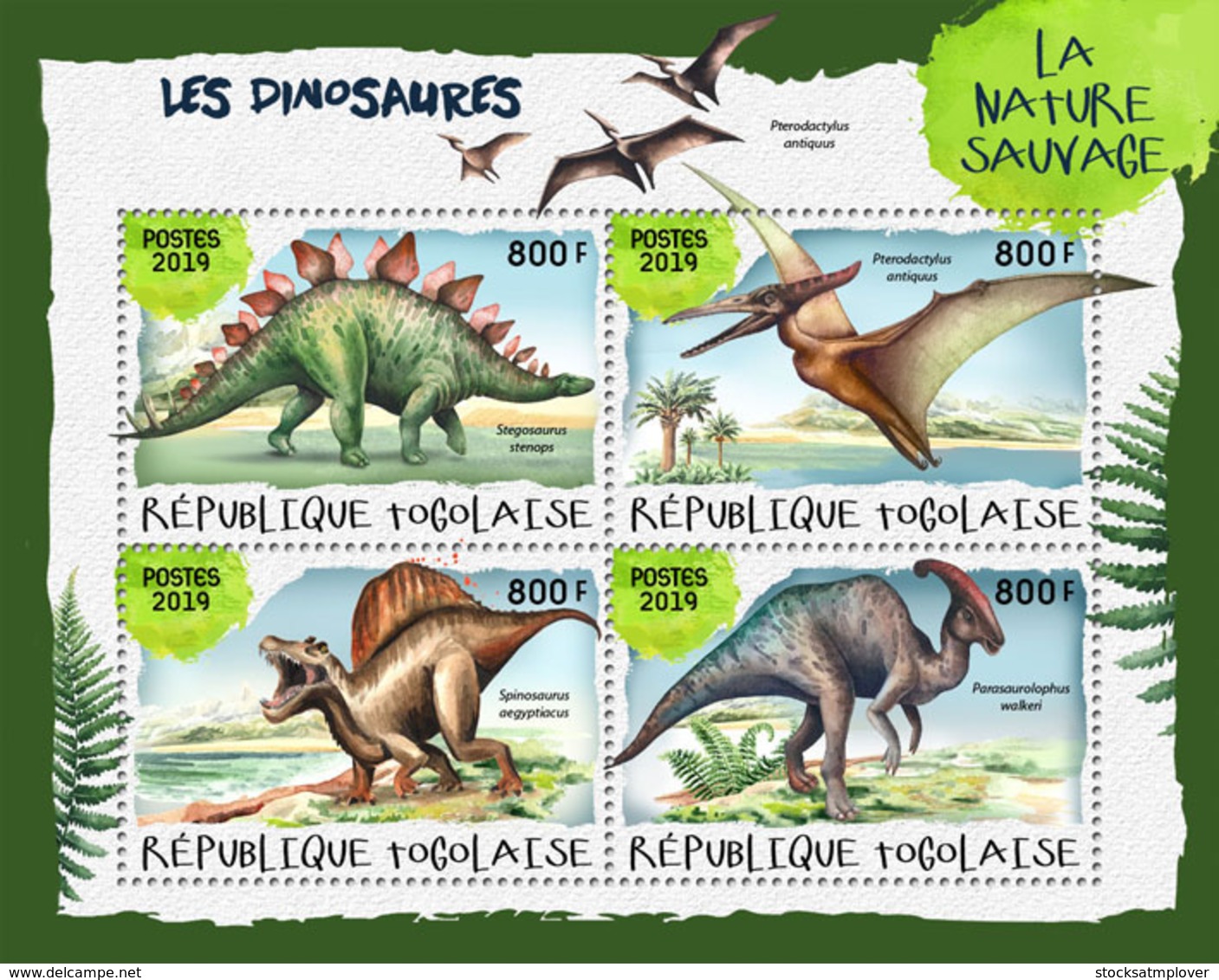 Togo  2019 Dinosaurs  S201903 - Togo (1960-...)