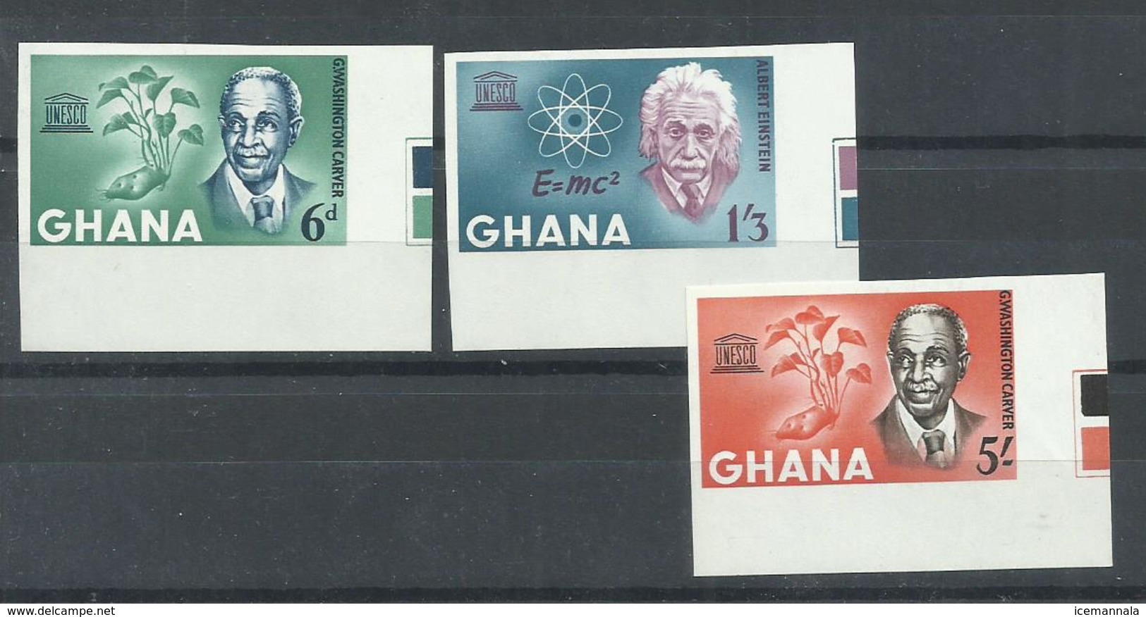 GHANA   YVERT  178/80   (SIN DENTAR)   MNH  ** - Ghana (1957-...)