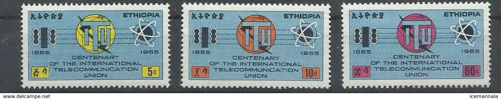 ETIOPIA YVERT  452/54   MNH  ** - Etiopía