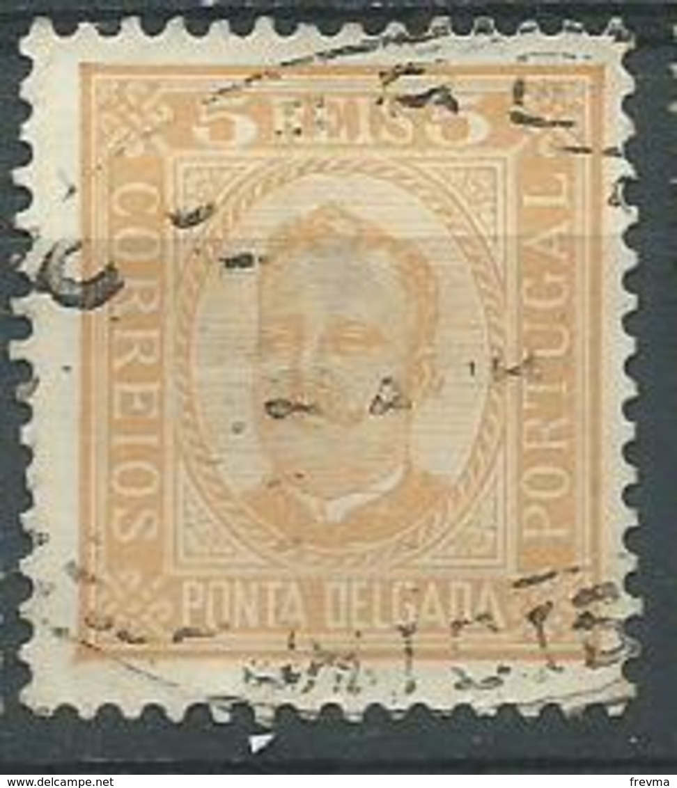 Timbre Ponta Delgada 1897 - Ponta Delgada