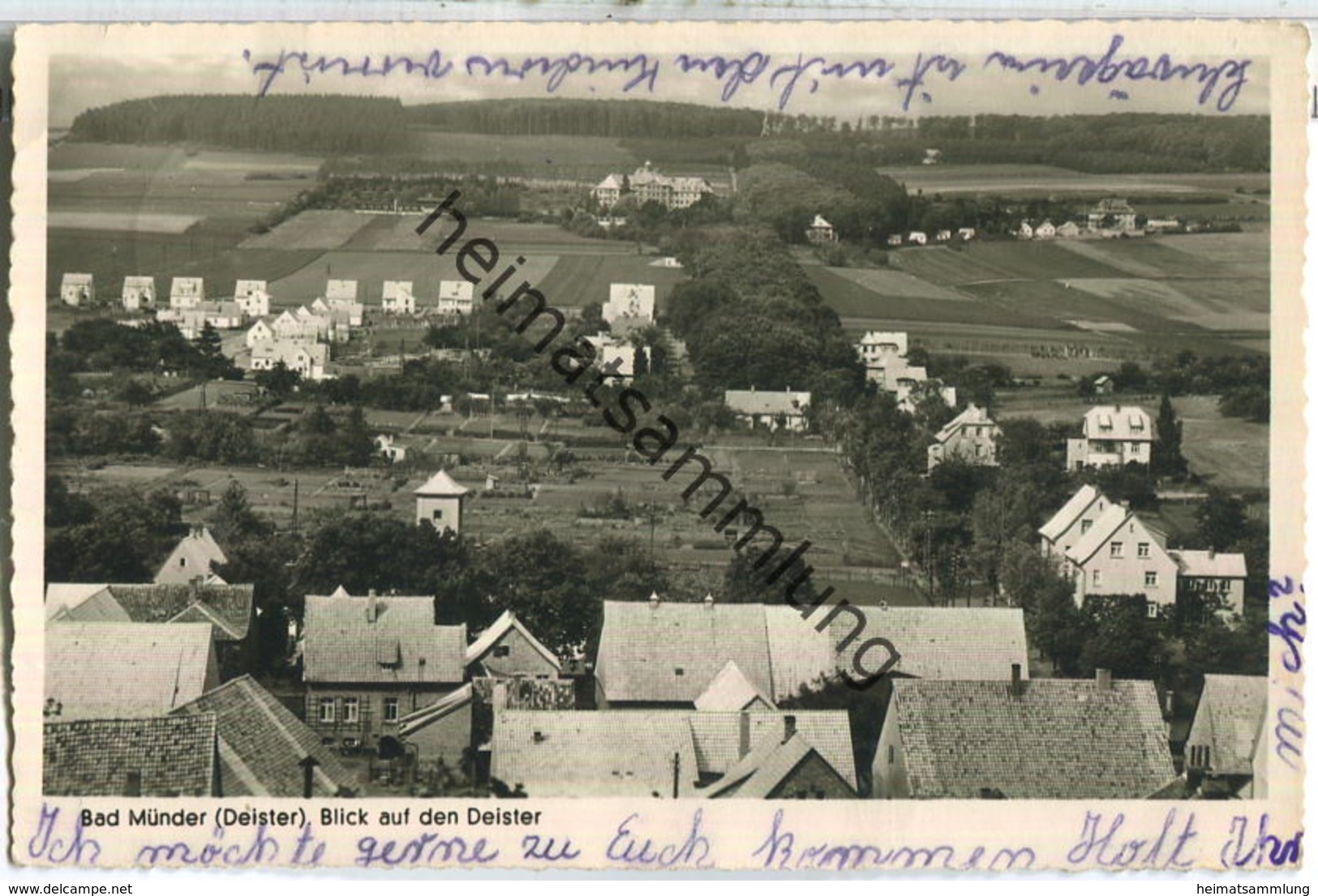 Bad Münder - Blick Auf Den Deister - Verlag Herbert Wanderer Bad Münden - Autres & Non Classés