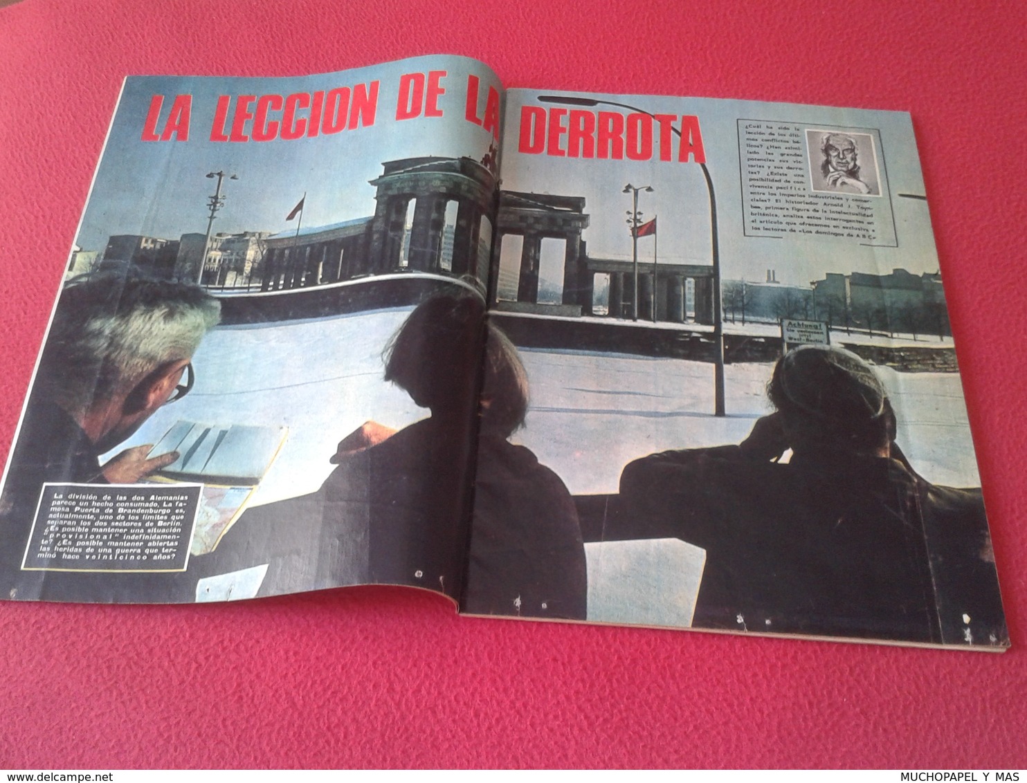 ESPAÑA ANTIGUA MAGAZINE REVISTA LOS DOMINGOS DE ABC 1971 SITGES, JULIO IGLESIAS...ETC CON PUBLICIDAD VARIADA ADVERTISING - [1] Hasta 1980