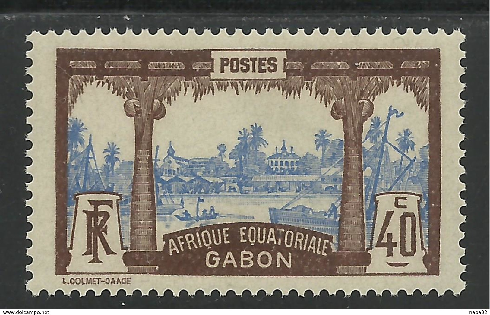 GABON 1911 YT 59** - MNH - SANS CHARNIERE NI TRACE - Neufs