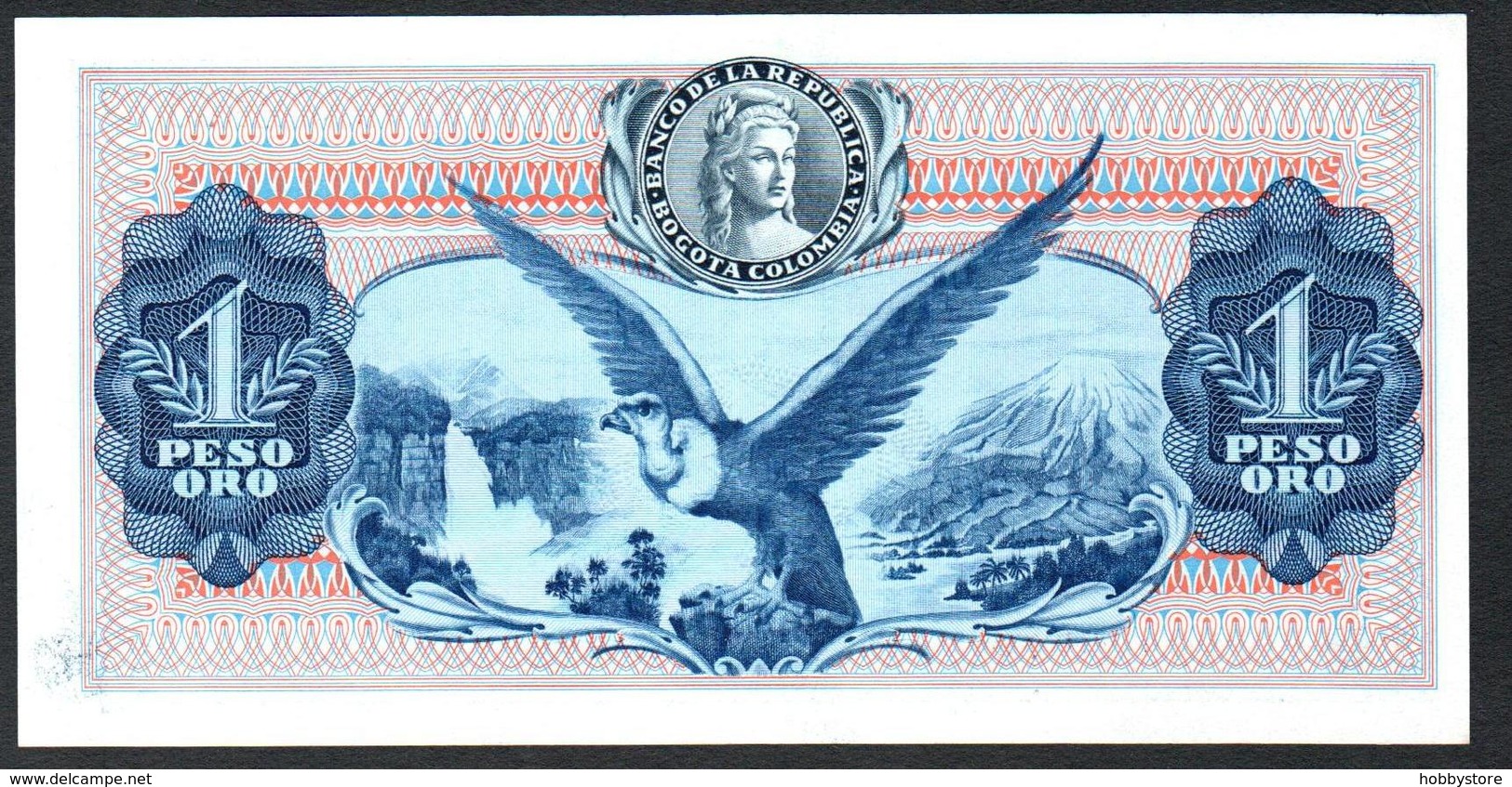 Colombia 1 Peso 1974 UNC - Colombia