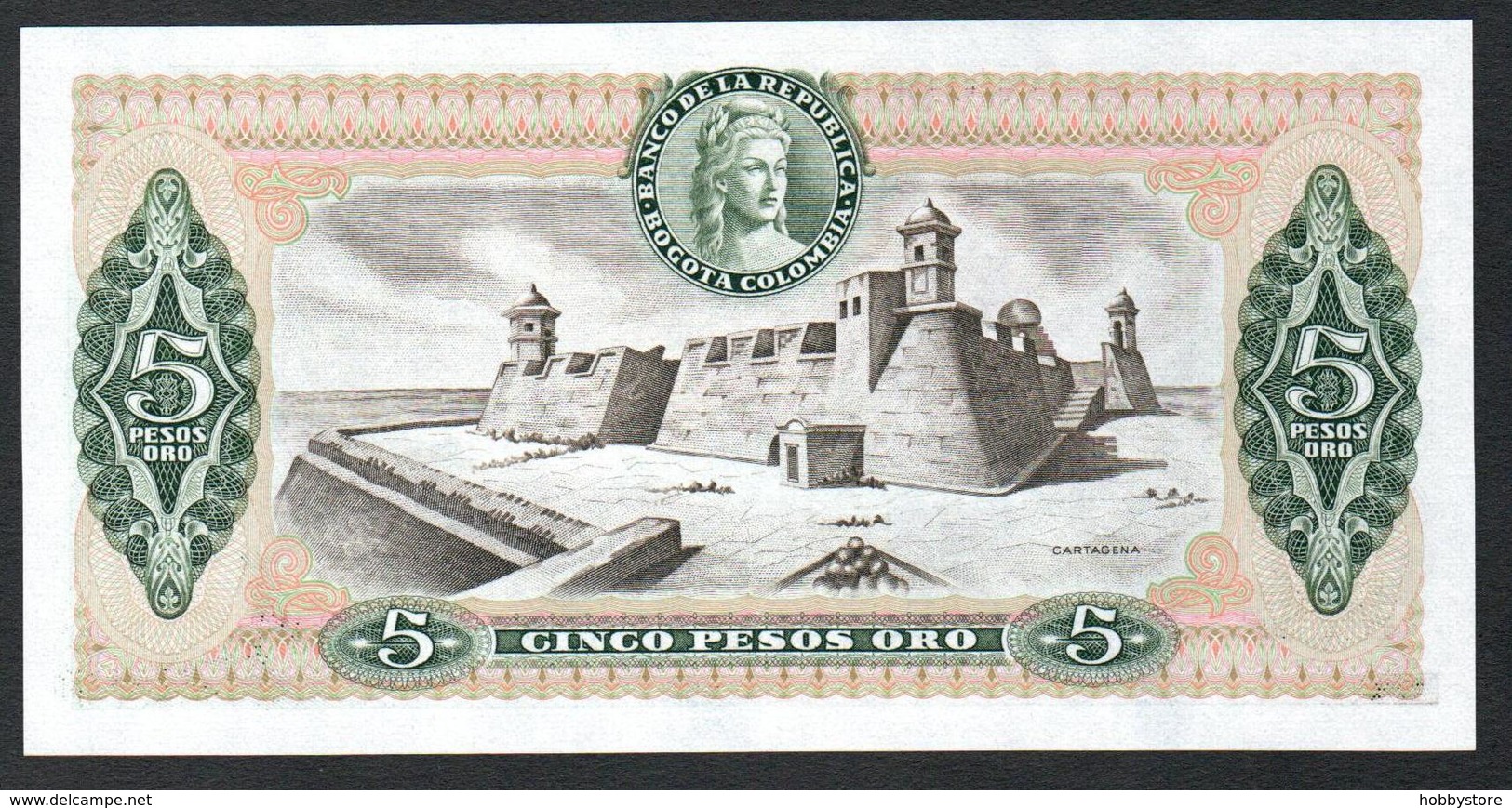 Colombia 5 Pesos 1980 UNC - Colombia