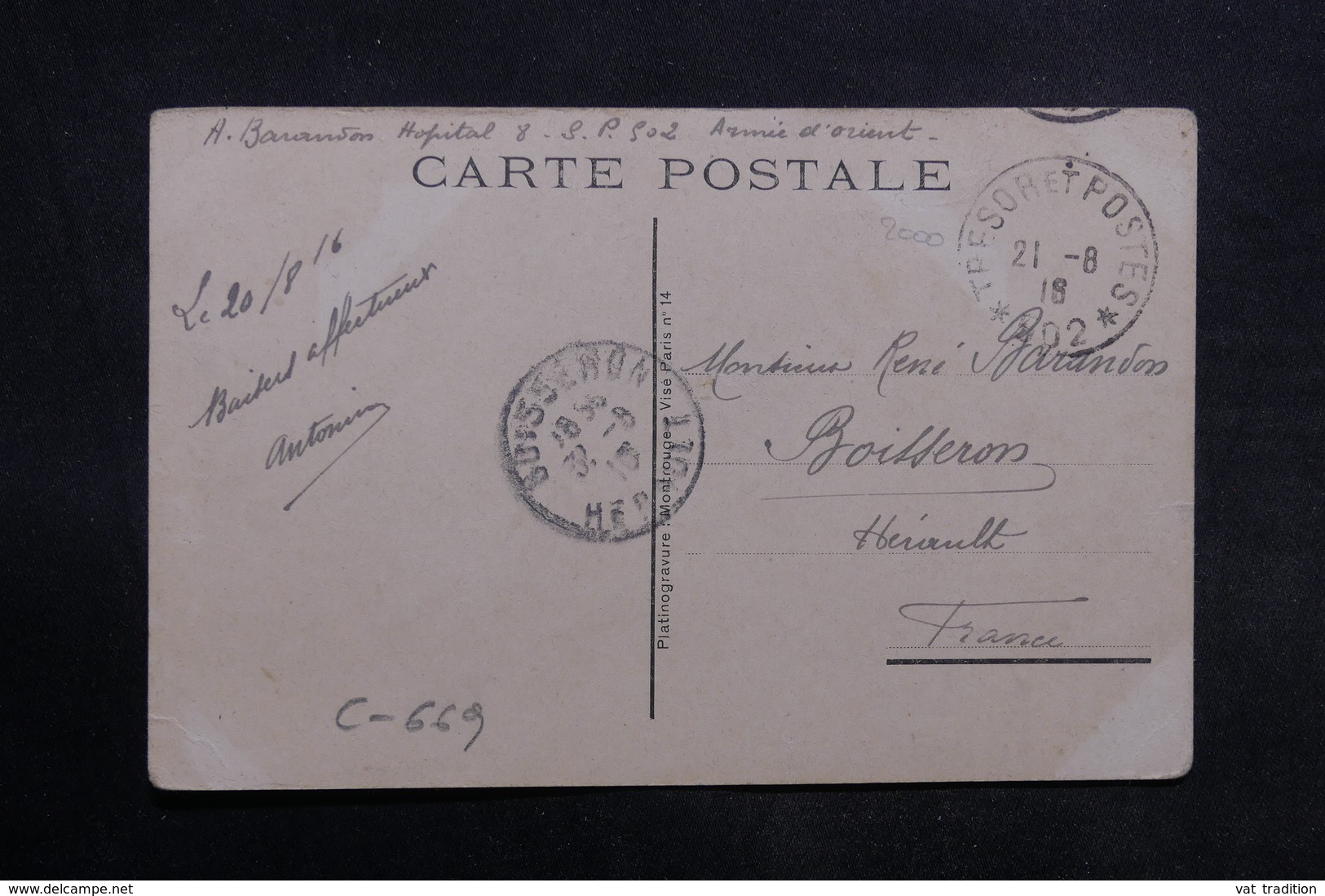 MILITARIA - Carte Postale - Dans Les Balkans - Colonne Anglaise En Marche - L 33474 - Guerre 1914-18