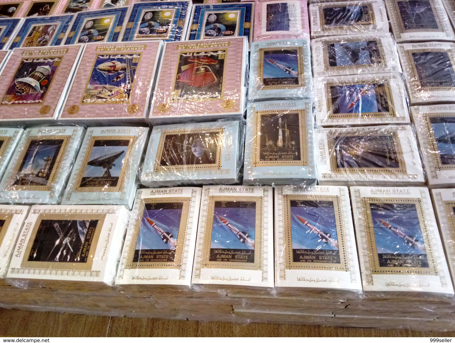 Wholesale 63 Different MNH S/Sheets, SPACE, 70x Years, High CV, FREE SHIPPING - Collections