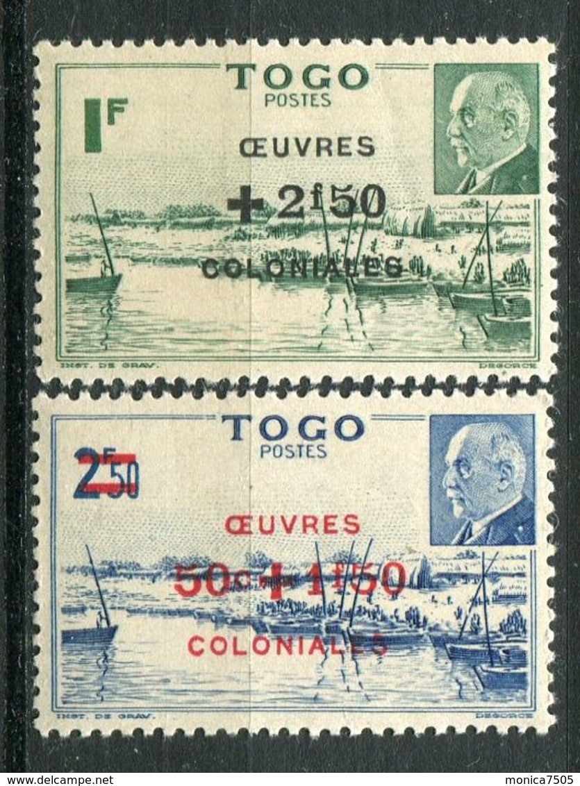 TOGO  ( POSTE )  Y&T  N°  226/227  TIMBRES  NEUFS  SANS  TRACE  DE  CHARNIERE . - Nuevos