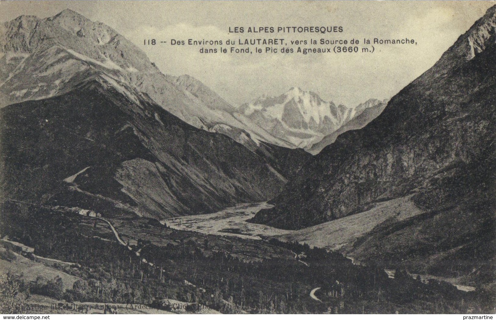 CPA - Des Environs Du Lautaret - Vers La Source De La Romanche,le Pic Des Agneaux - Hautes  Alpes - 05 - Autres & Non Classés